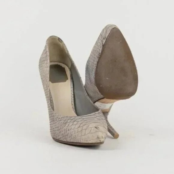 Christian Dior Miss Dior SnakeSkin Pumps - Picture 4 of 7